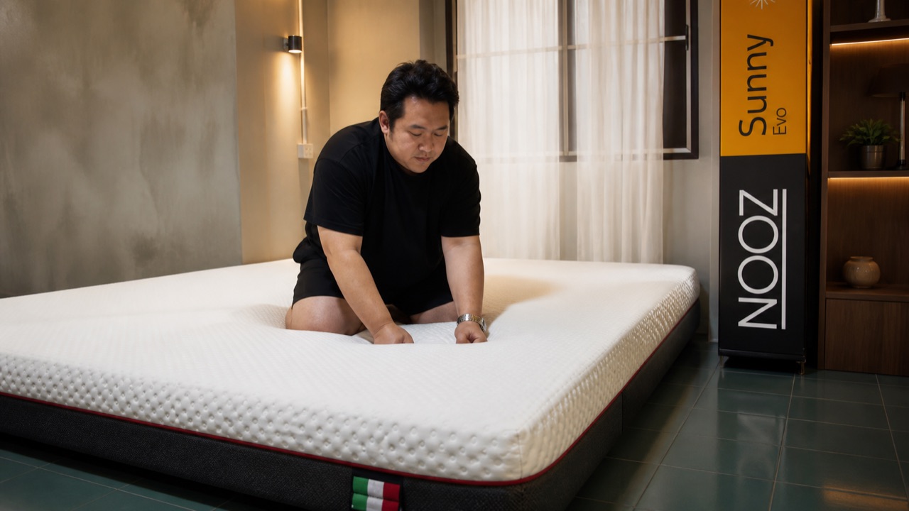 ตัวอย่างคลิปรีวิวที่นอนโดย LiveLab Studio